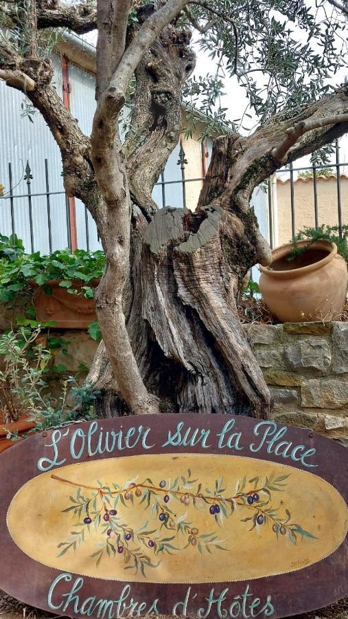 L'Olivier Sur La Place La Rochegiron Экстерьер фото